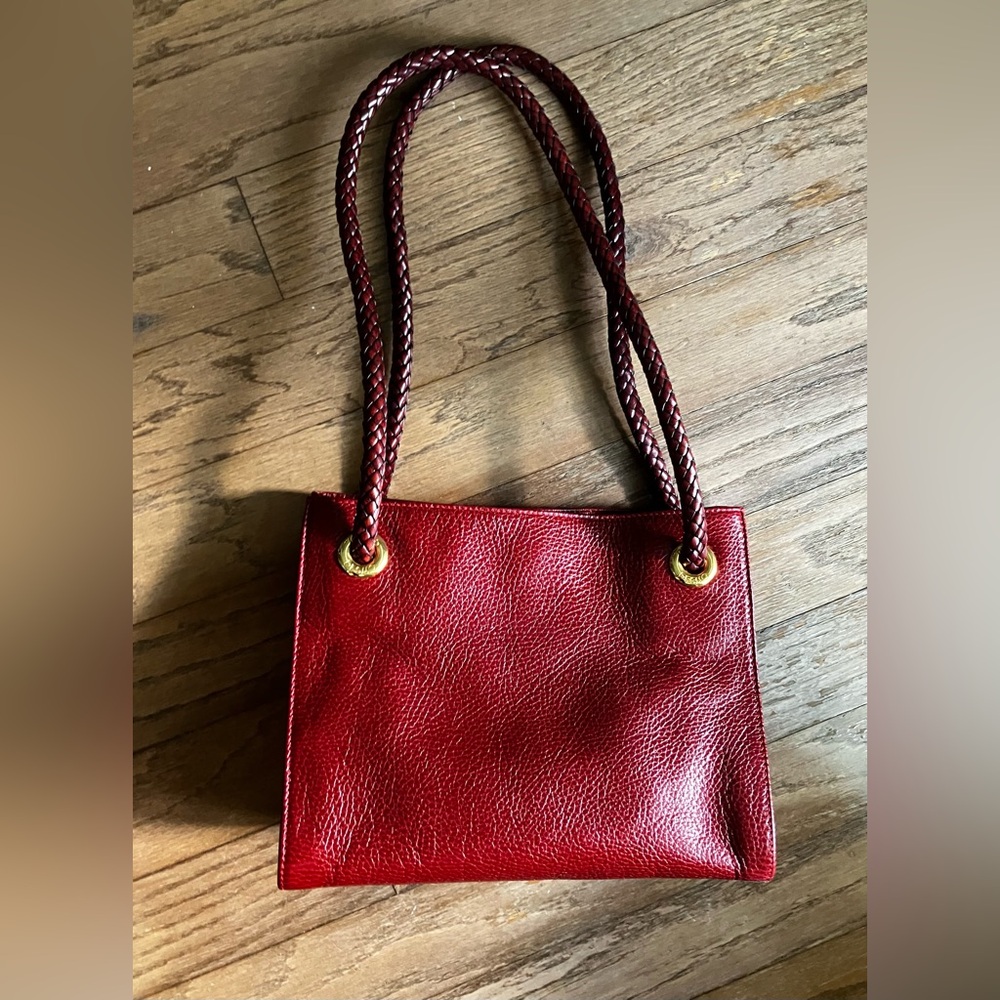 Desmo Italian Red Leather HandBag
